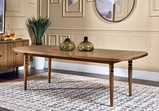 Langley - Extendable Dining Table - Cabin Glow