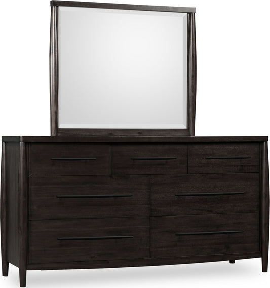 Koko - Seven Drawer Acacia Wood Dresser - Minx