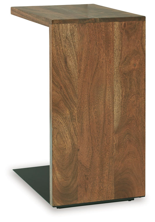 Wimshaw - Accent Table - Brown / Black