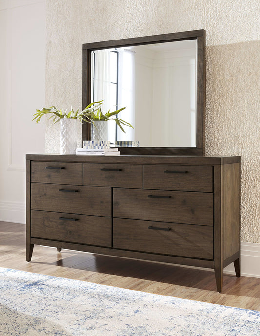 Boracay - Seven Drawer Walnut Dresser - Wild Oats Brown (2024)