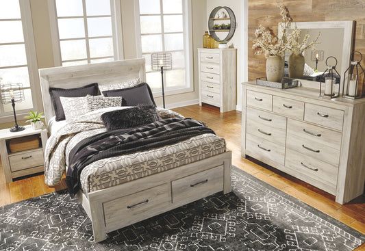 Bellaby - Five Drawer Chest - Whitewash