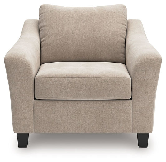 Willarae - Chair And A Half - Taupe