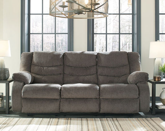Tulen - Reclining Sofa - Gray