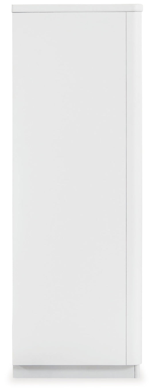 Chalanna - Five Drawer Chest - White
