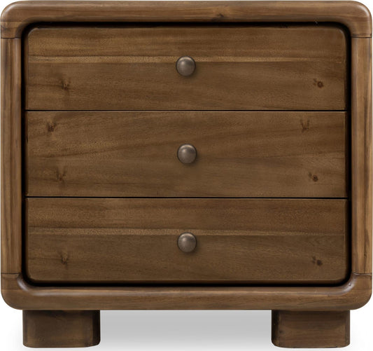 Boka - Acacia Wood Nightstand