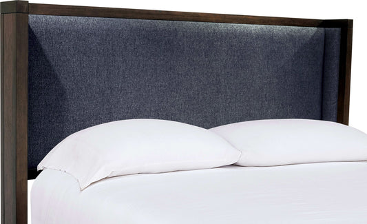 Boracay - Upholstered Wingback Storage Bed