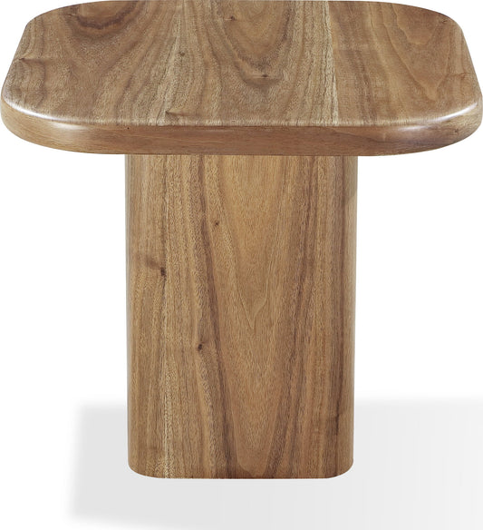 Juba - Walnut End Table - Mongoose