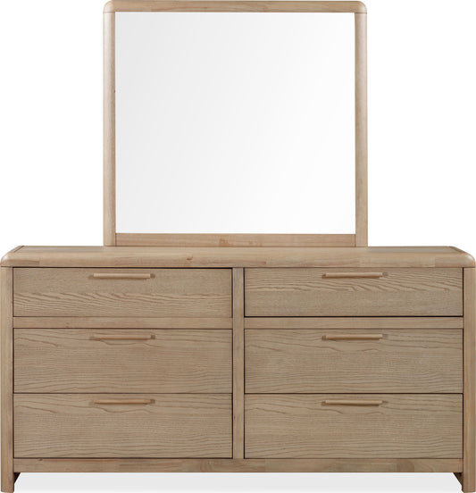 Furano - Wall Or Dresser Mirror - Ginger