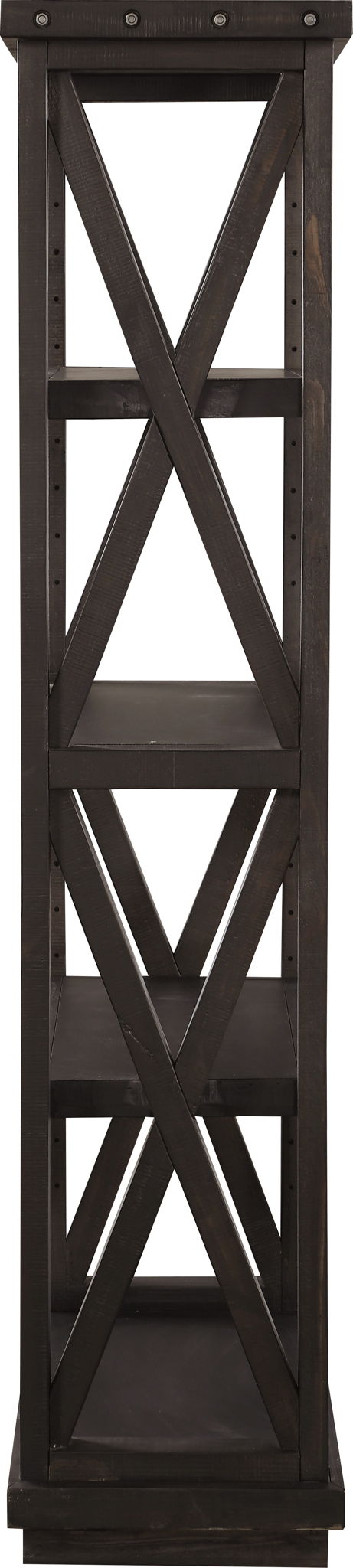 Yosemite - Solid Wood Bookcase - Cafe