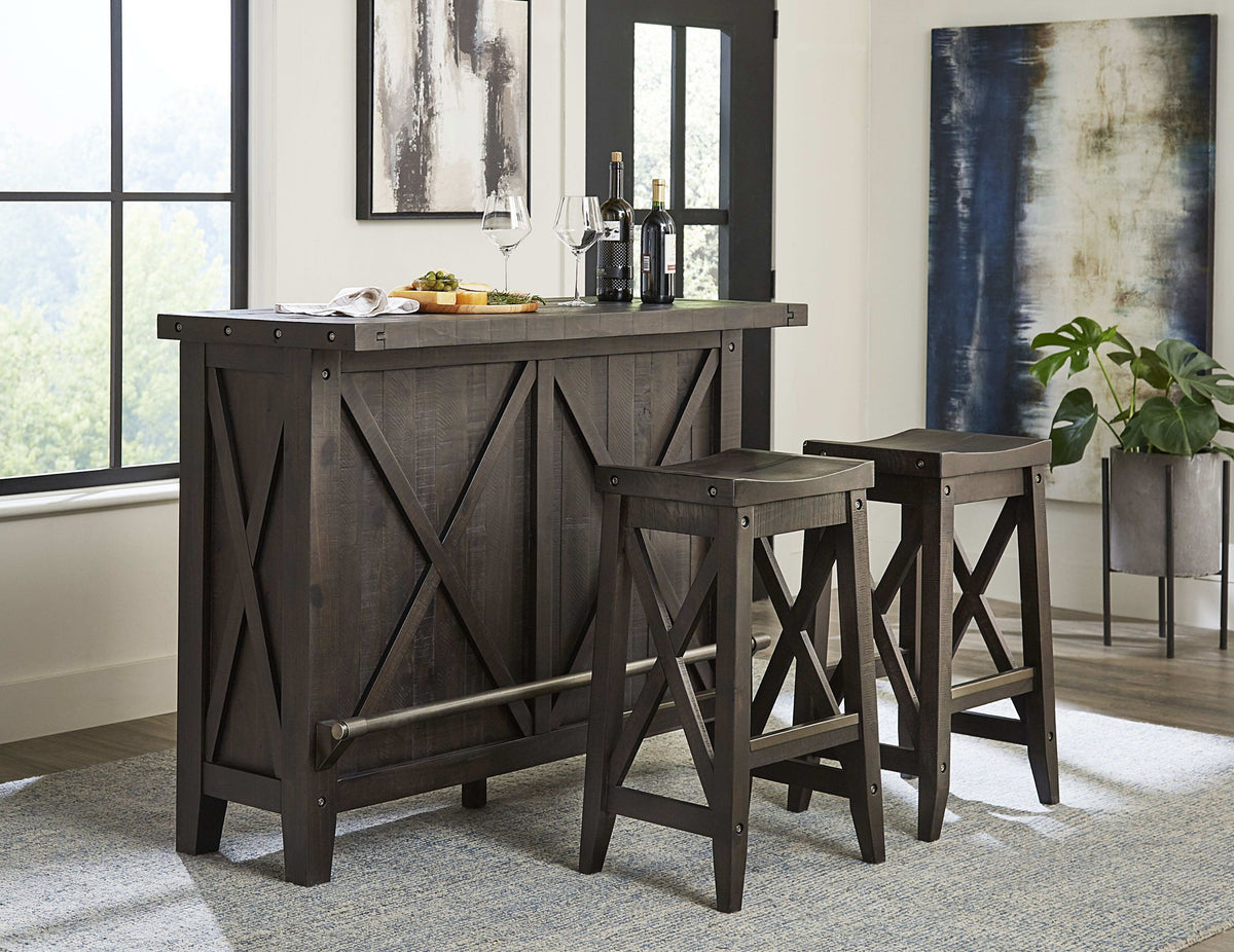 Yosemite - Solid Wood Bar Table - Cafe