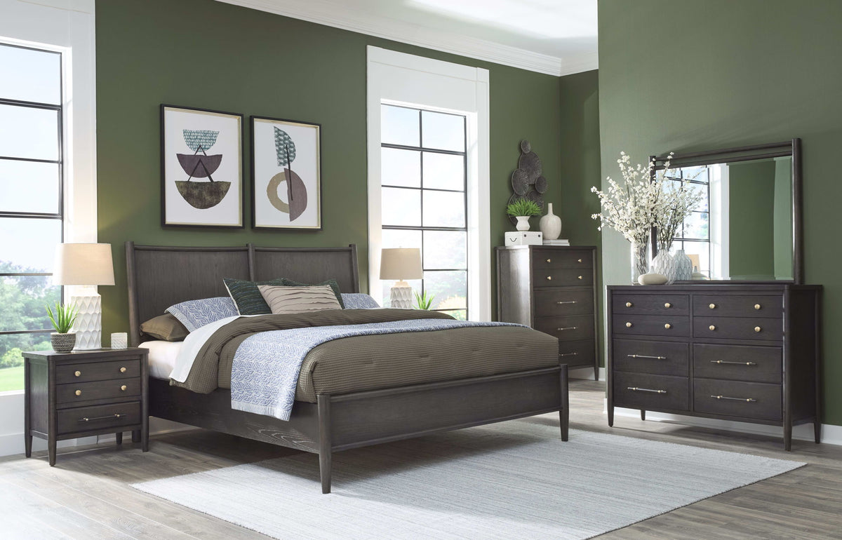 Rockport - Three Drawer Large Nightstand - Yin