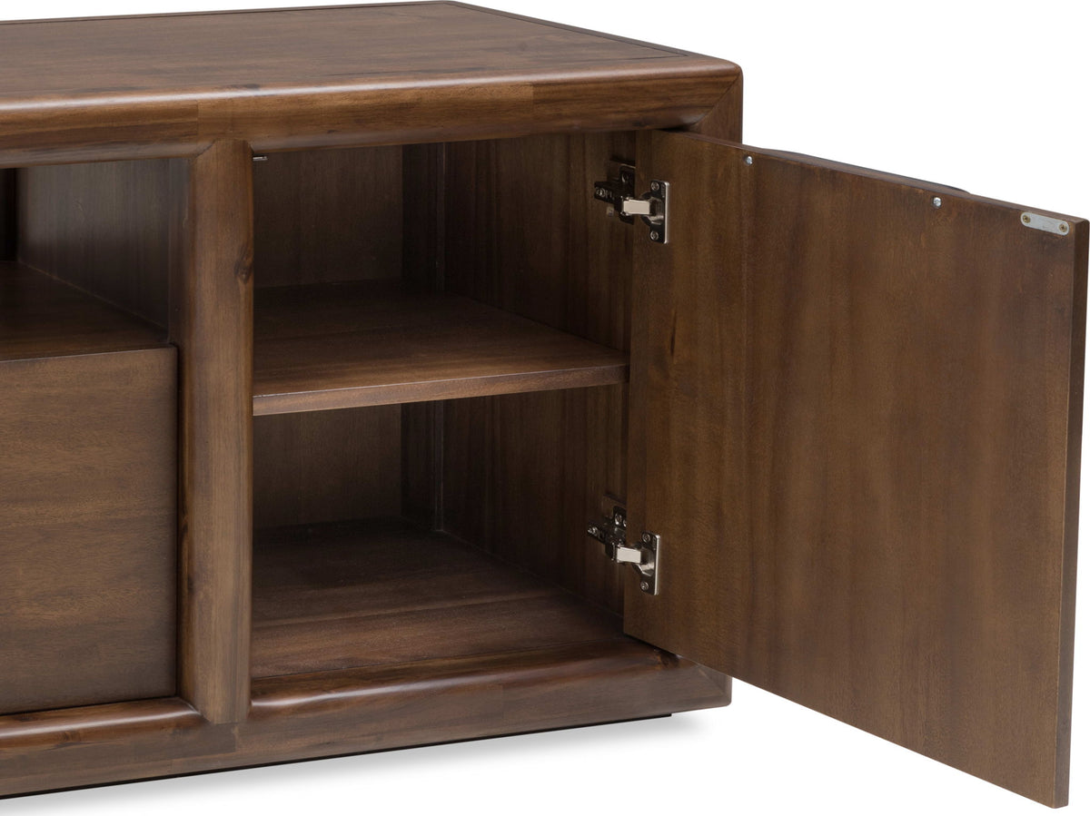 Sol - 88W Media Console - Brown Spice