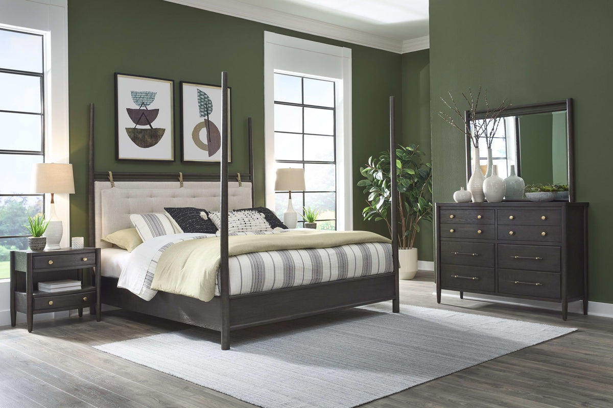 Rockport - Upholstered Poster Bed
