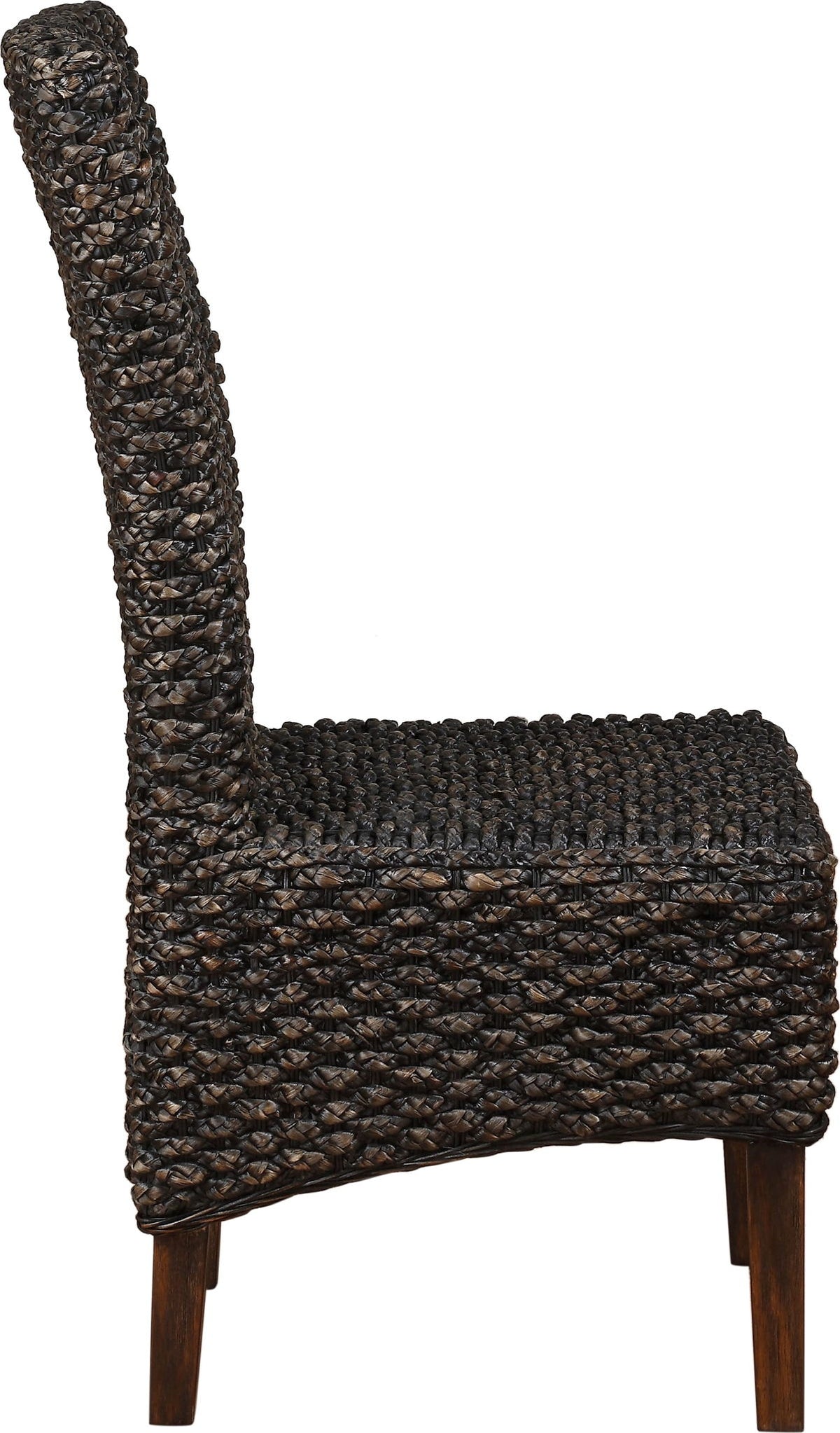 Meadow - Wicker Dining Chair (Set of 2) - Brick Brown