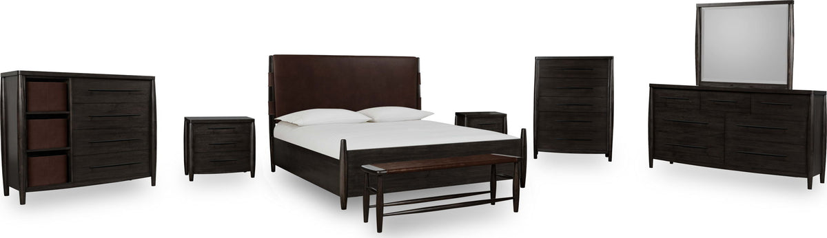 Koko - Upholstered Panel Bed
