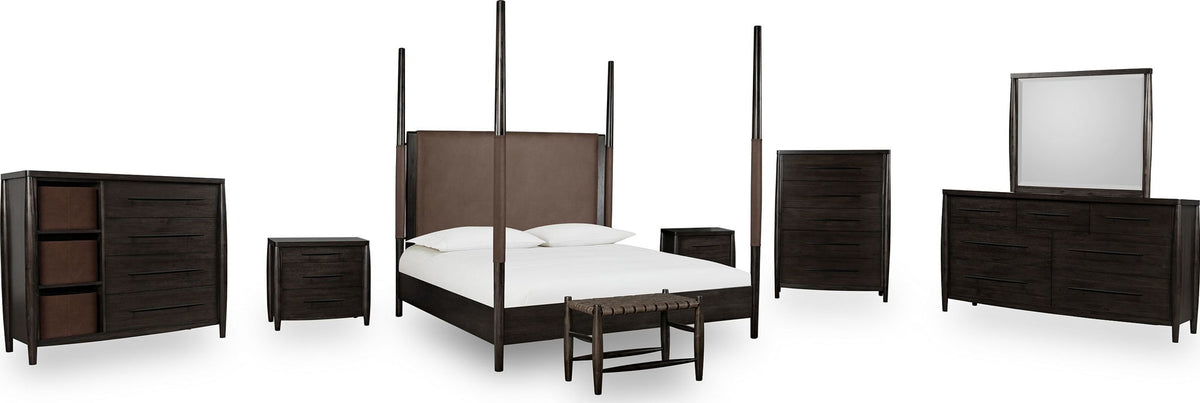 Koko - Upholstered Poster Bed