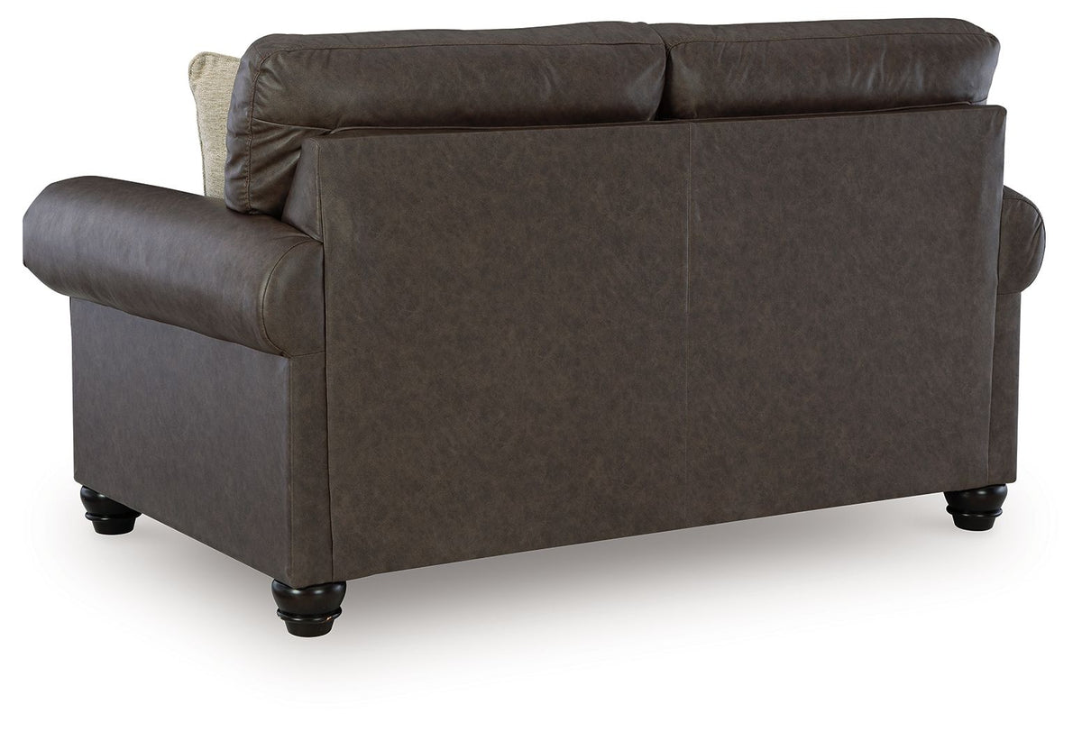 Roxmere - Loveseat - Umber