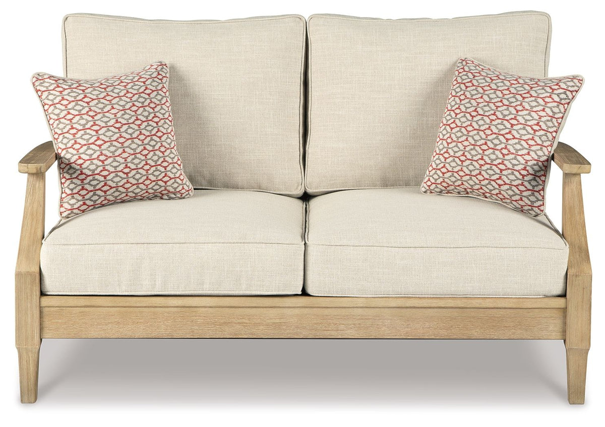 Clare View - Loveseat w/Cushion - Beige