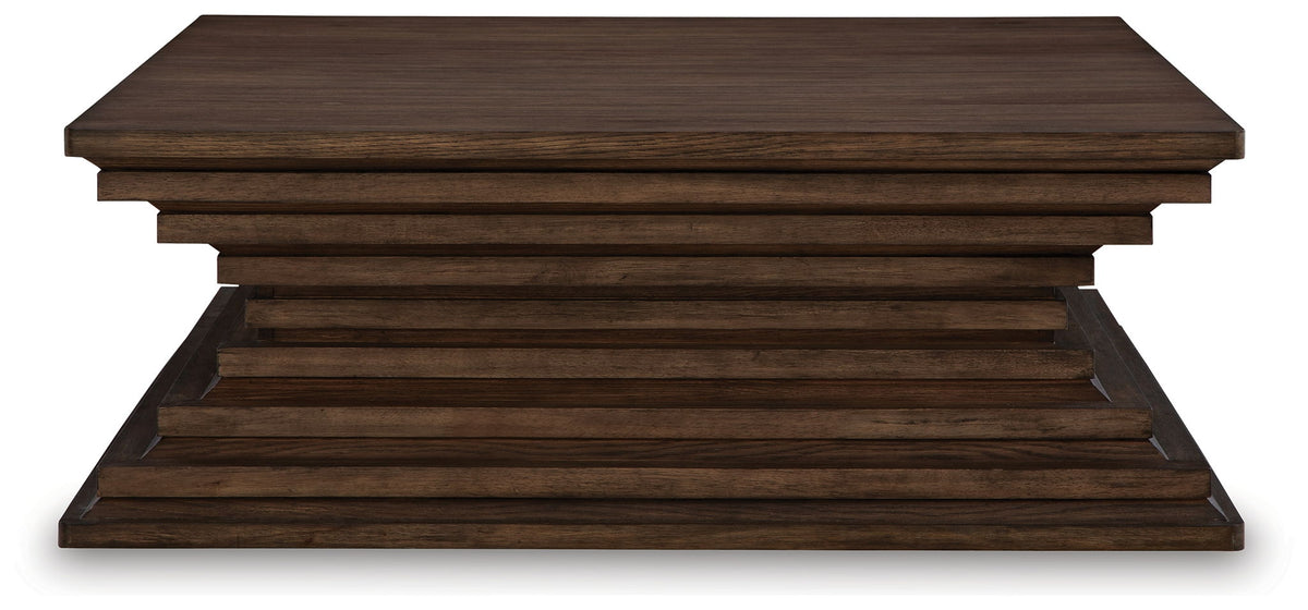 Hannodream - Square Cocktail Table - Warm Brown