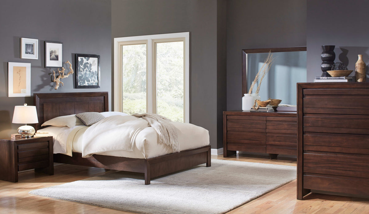 Element - Nightstand - Chocolate Brown