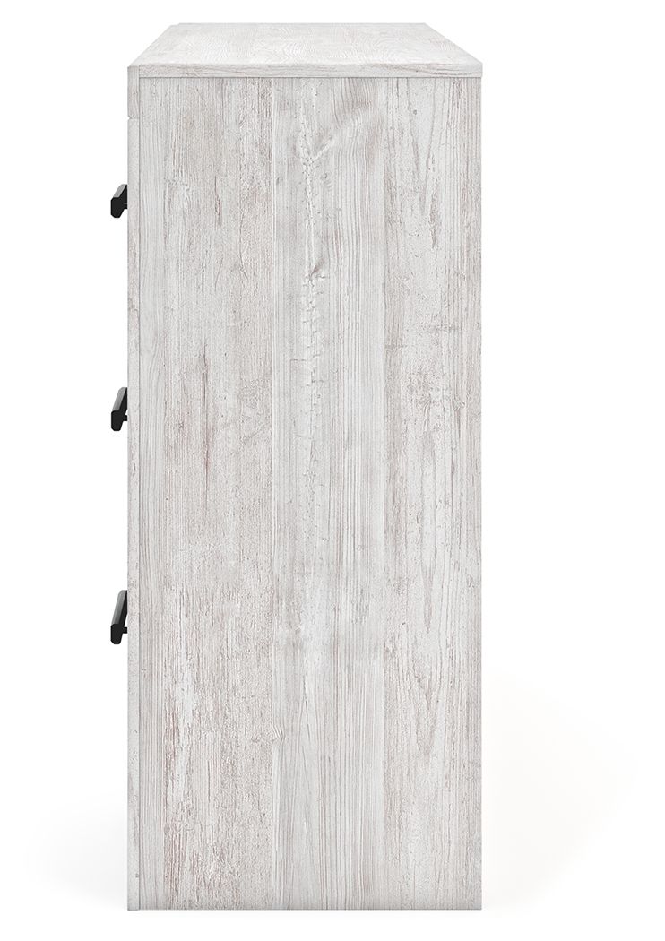 Cayboni - Six Drawer Dresser - Whitewash