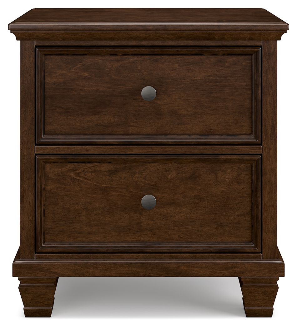 Danabrin - Two Drawer Nightstand - Brown