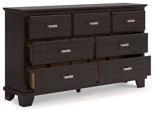 Covetown - Dresser - Dark Brown