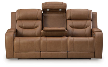 Knightington - Power Reclining Sofa With Audio Seating