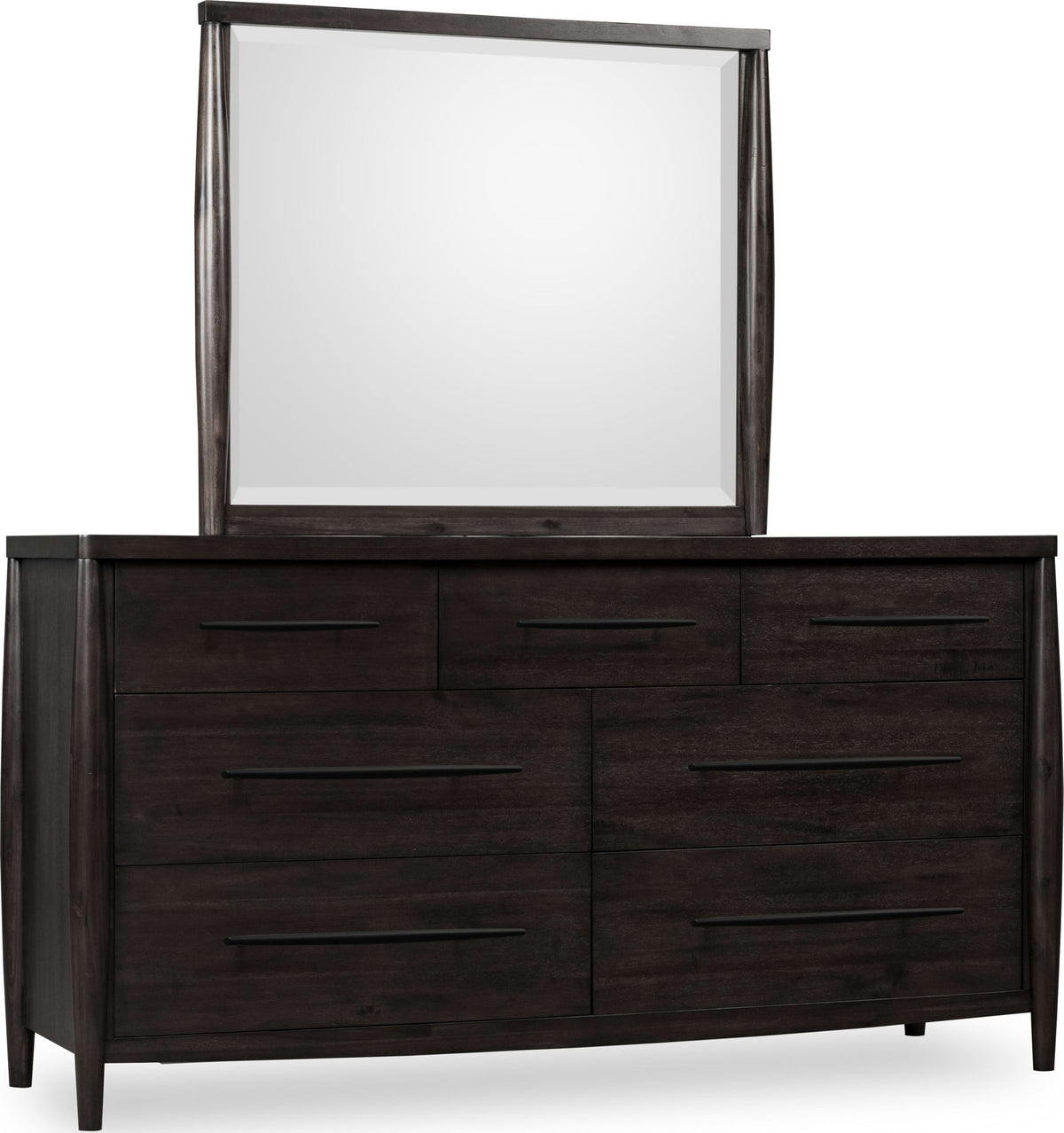 Koko - Seven Drawer Acacia Wood Dresser - Minx