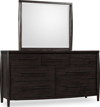 Koko - Seven Drawer Acacia Wood Dresser - Minx