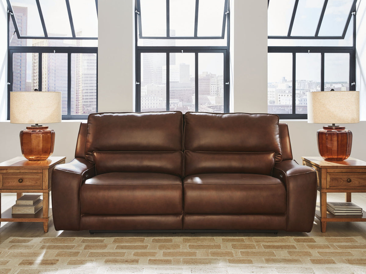 DeepWakes - 2 Seat Power Reclining Sofa With Adjustable Headrest
