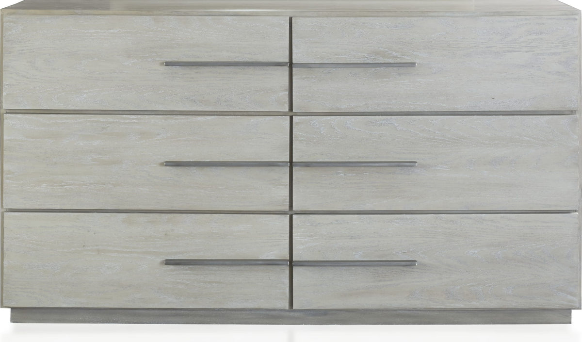 Destination - Six Drawer Dresser - Cotton Gray (2024)