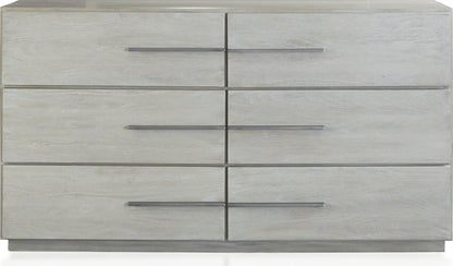 Destination - Six Drawer Dresser - Cotton Gray (2024)