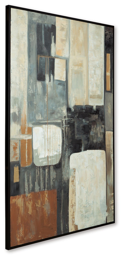 Howford - Wall Art - Brown / Black / Gray