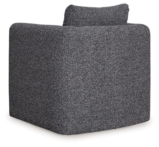 Vreni - Accent Chair - Charcoal / Black