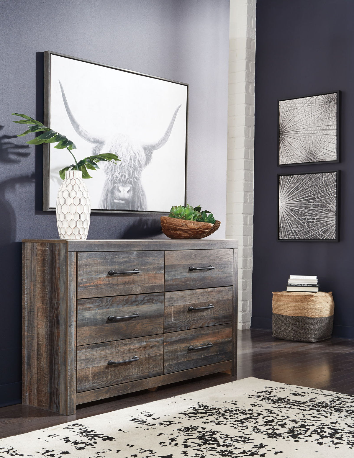 Drystan - Bookcase Bed Set