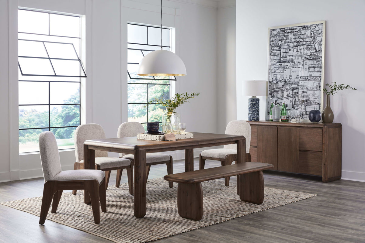 Xolani - Two Door Four Drawer Acacia Wood Sideboard - Impala