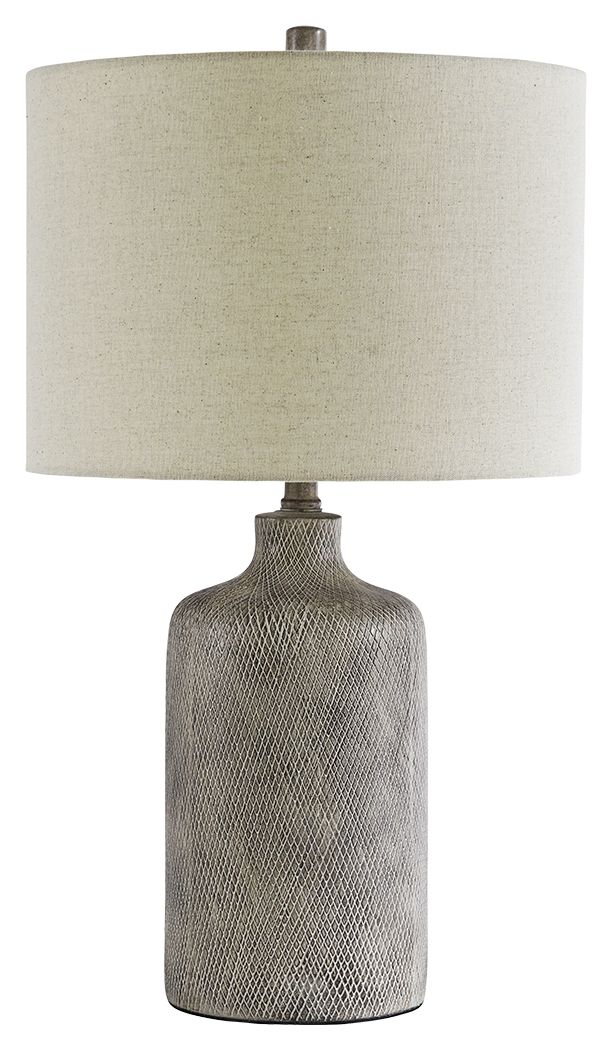 Linus - Ceramic Table Lamp  - Antique Black