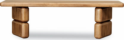 Nia - Acacia Wood Dining Bench - Lioness