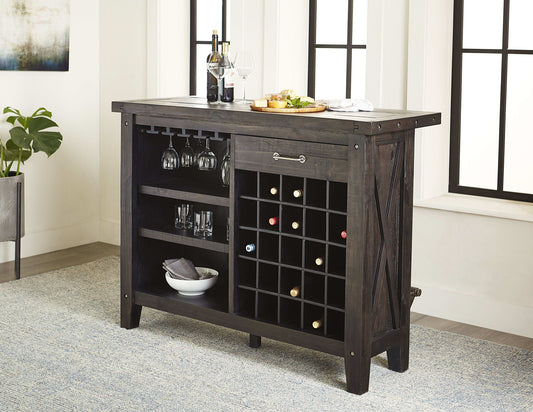 Yosemite - Solid Wood Bar Table - Cafe