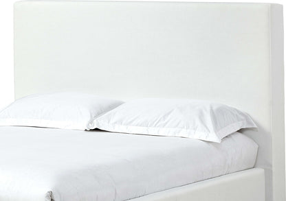 One - Queen Upholstered Modern Headboard - Pearl