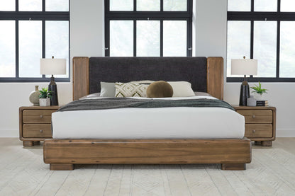 Boka - Acacia Wood Nightstand