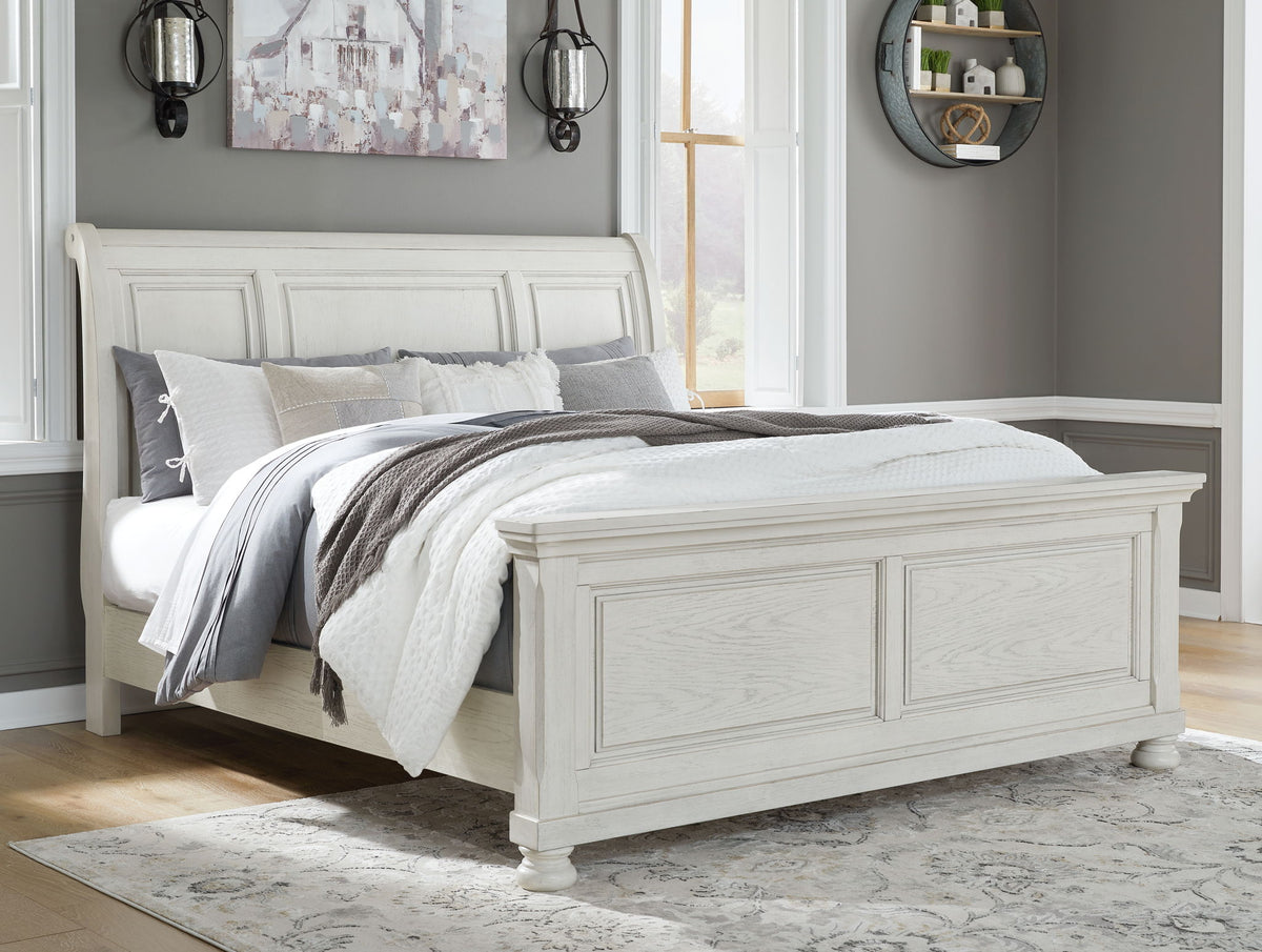 Robbinsdale - Sleigh Bed Set