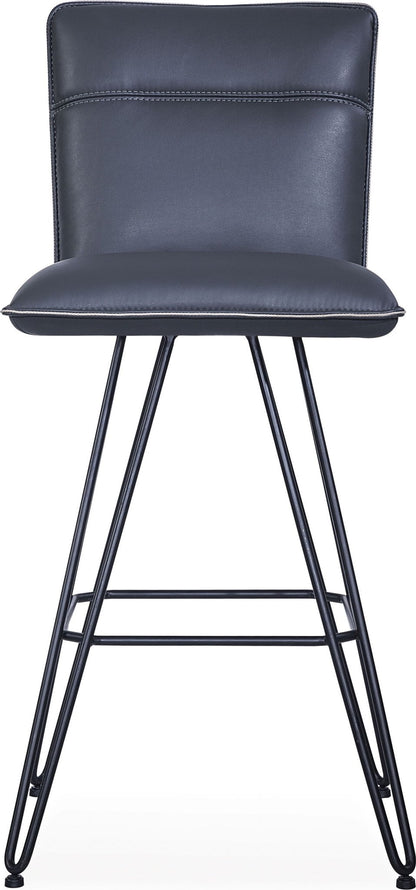 Crossroads - Demi Hairpin Leg Swivel Bar Stool (Set of 2)