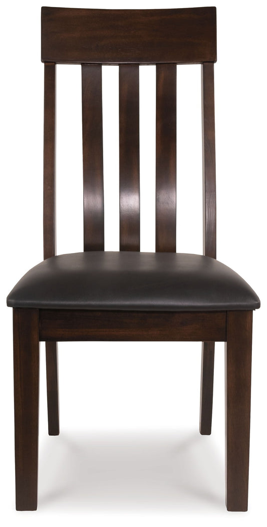 Haddigan - Dining UPH Side Chair (Set of 2) - Dark Brown