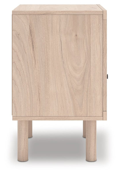 Arloster - One Drawer Night Stand - Tan