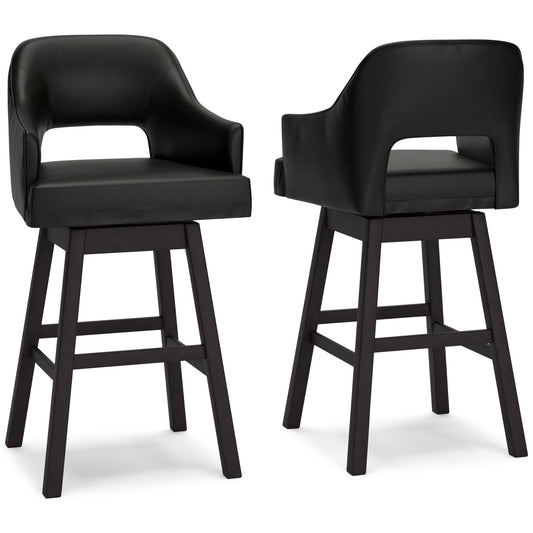 Tallenger - Upholstered Swivel Barstool (Set of 2)