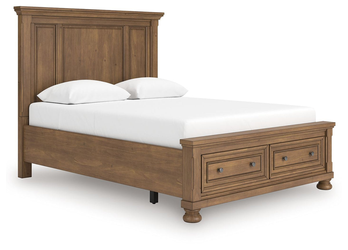 Feddinger - Panel Storage Bed