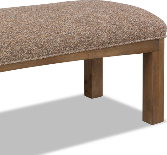 Arden - Upholstered Bench - Tavern Brown