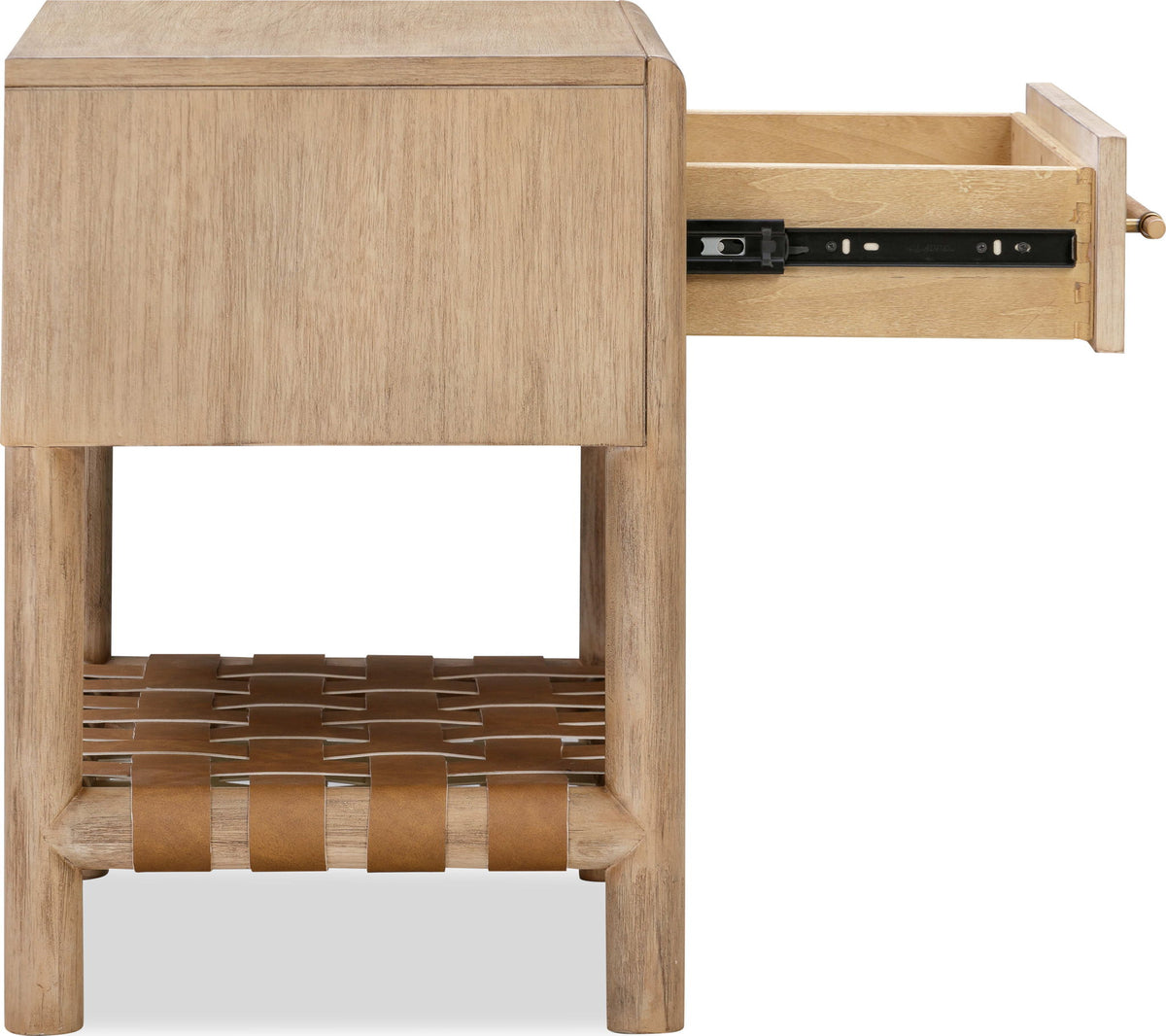 Dorsey - One Drawer USB-Charging Nightstand